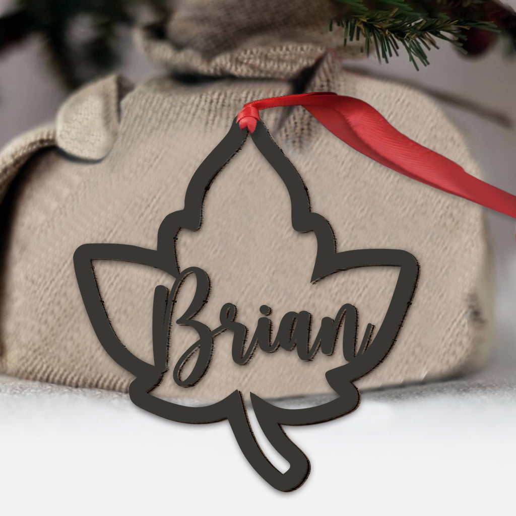 Thanksgiving-Stimmung – Personalisierter Thanksgiving-Weihnachtsschmuck