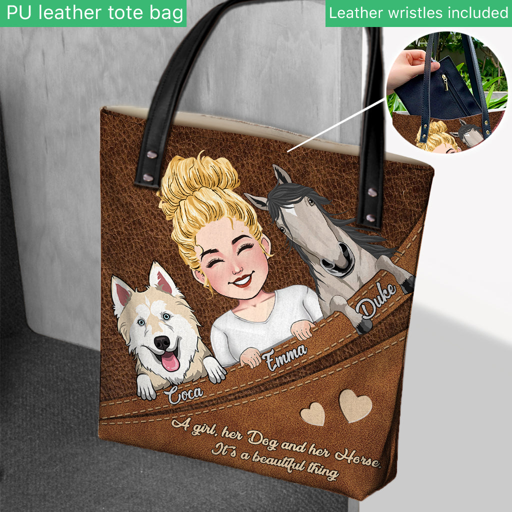 Was für ein schönes Ding – personalisierte Pferde-Tragetasche