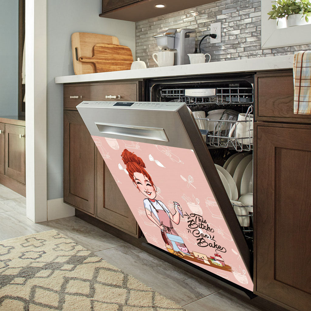 This B Can Bake - Personalisierte Spülmaschinenabdeckung