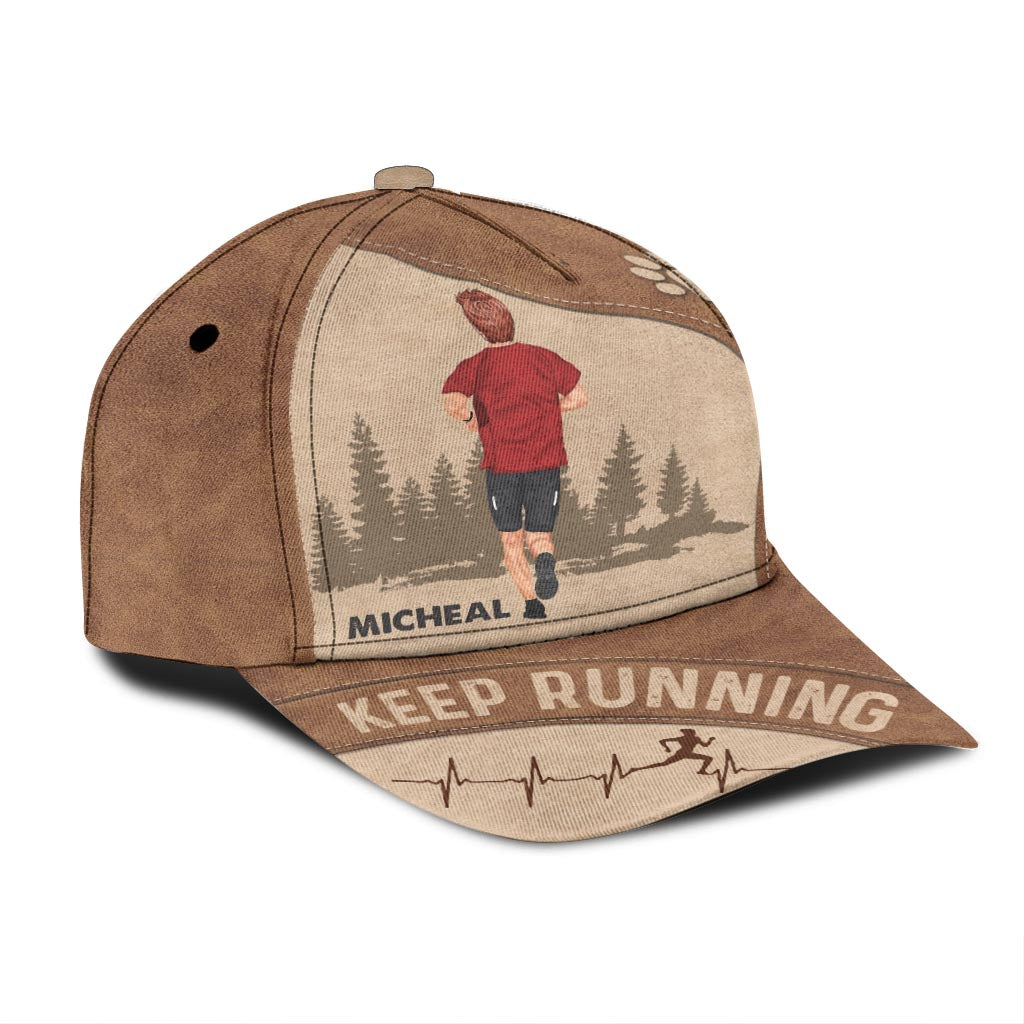 A Simple Runner - Personalized Running Classic Cap