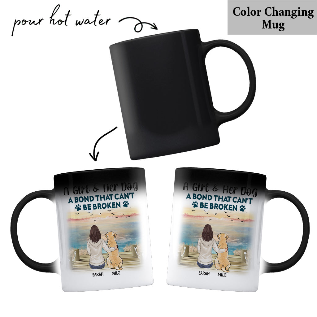 Eine unzerbrechliche Bindung – personalisierte Hunde-Tasse