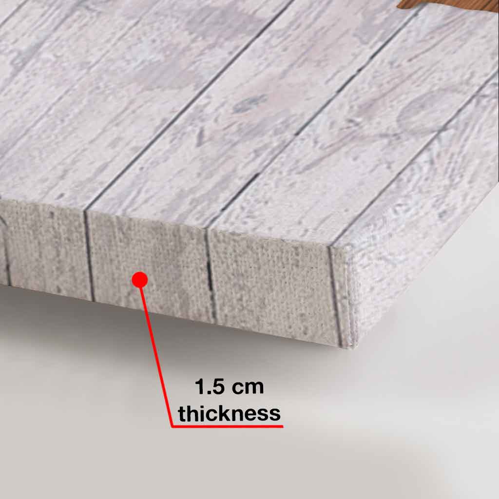 Gott wusste, dass mein Herz dich brauchte – Personalisiertes Poster für Paare