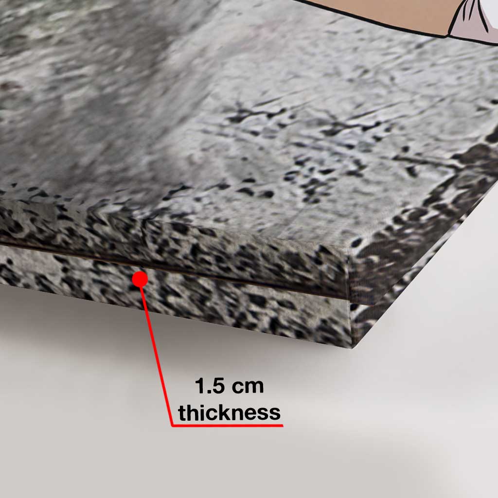 Ehemann und Ehefrau – Wir sind ein Team – Personalisiertes Poster für Paare