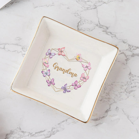 Oma Mama – Personalisierte Schmuckschale zum Muttertag für Oma