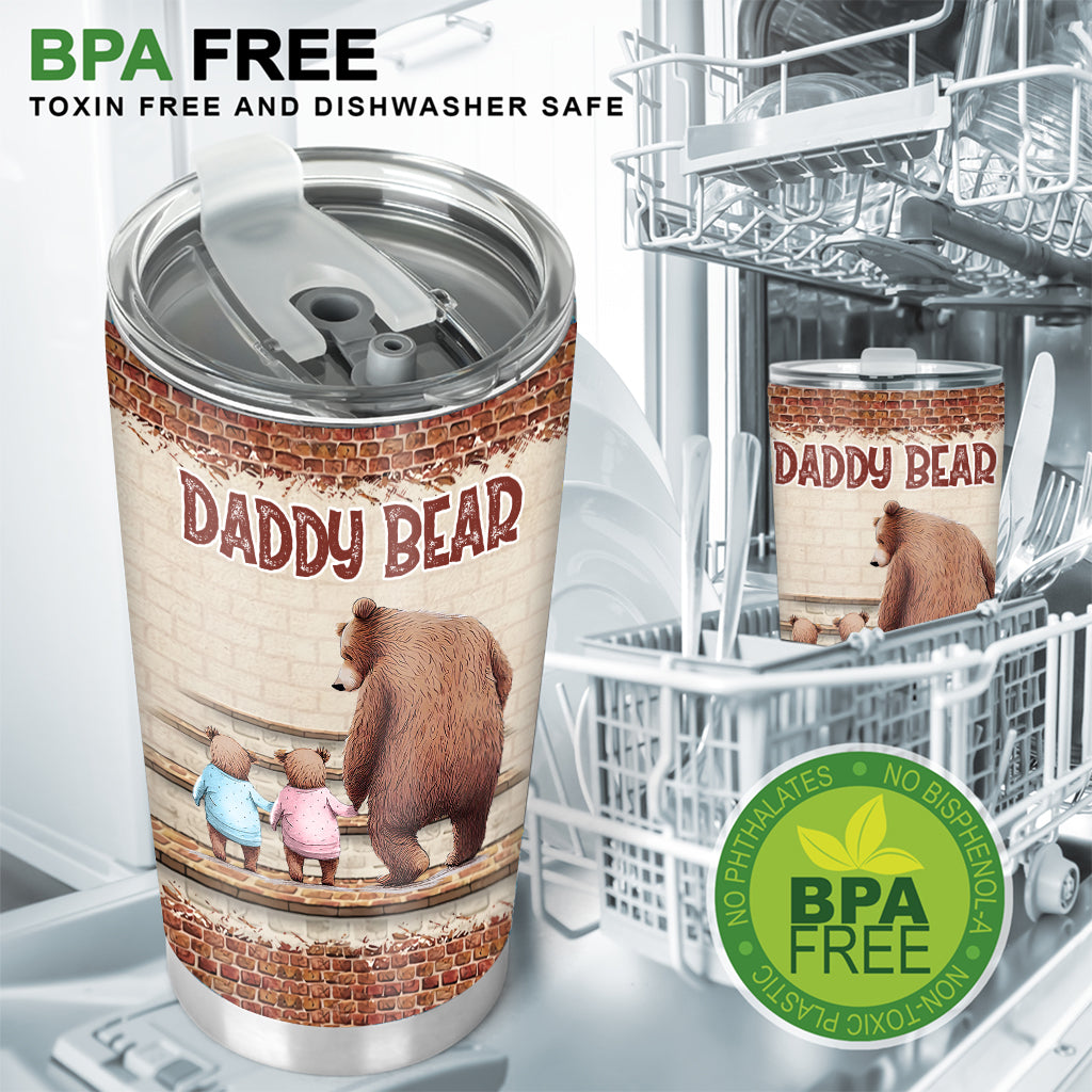 Papa Bär – Personalisierter Vatertags-Trinkbecher