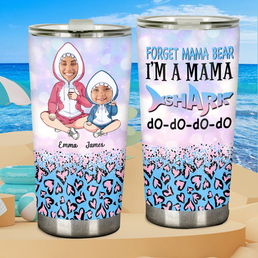 Mama Shark Do do do - Personalisierter Mutterbecher