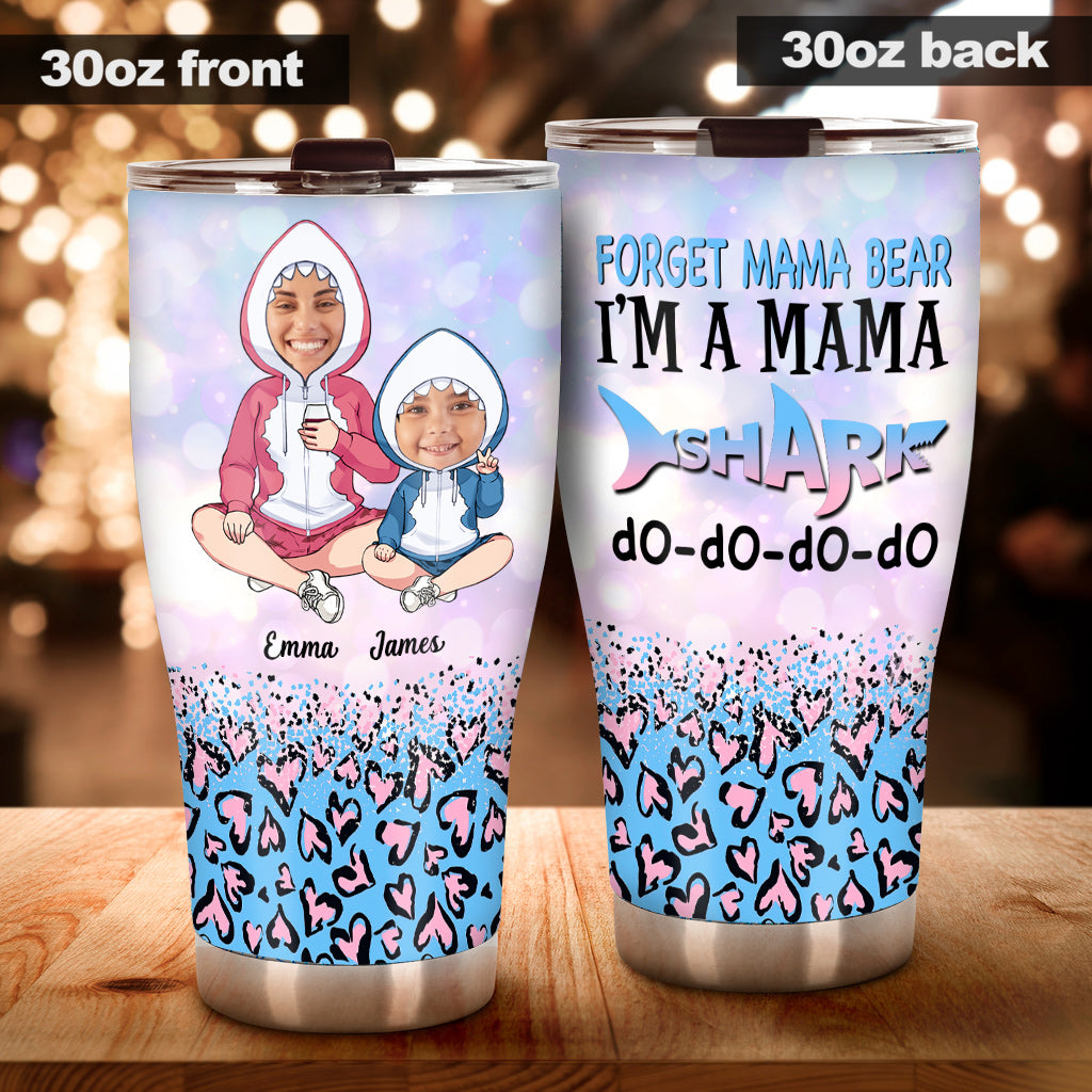 Mama Shark Do do do - Personalisierter Mutterbecher
