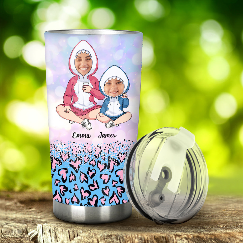 Mama Shark Do do do - Personalisierter Mutterbecher