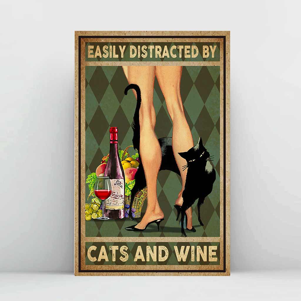 Leinwand und Poster: Leicht von Katzen ablenkbar