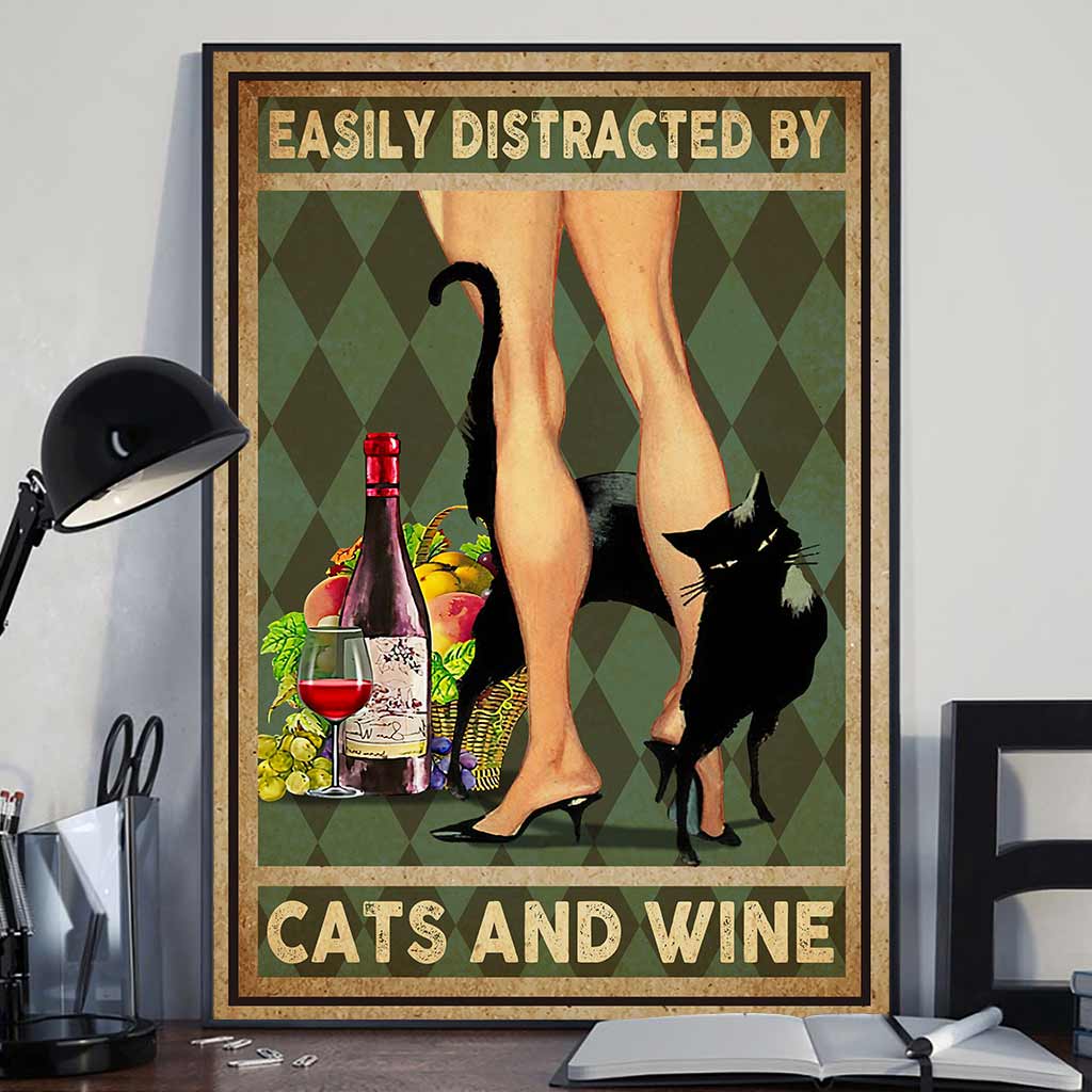Leinwand und Poster: Leicht von Katzen ablenkbar