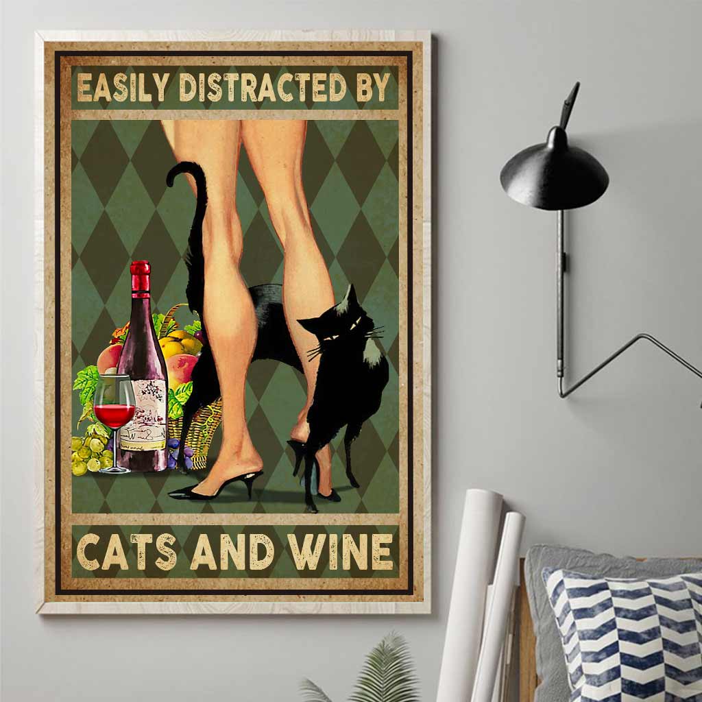 Leinwand und Poster: Leicht von Katzen ablenkbar
