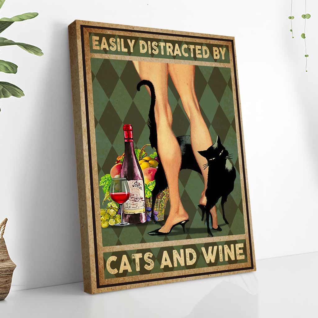 Leinwand und Poster: Leicht von Katzen ablenkbar
