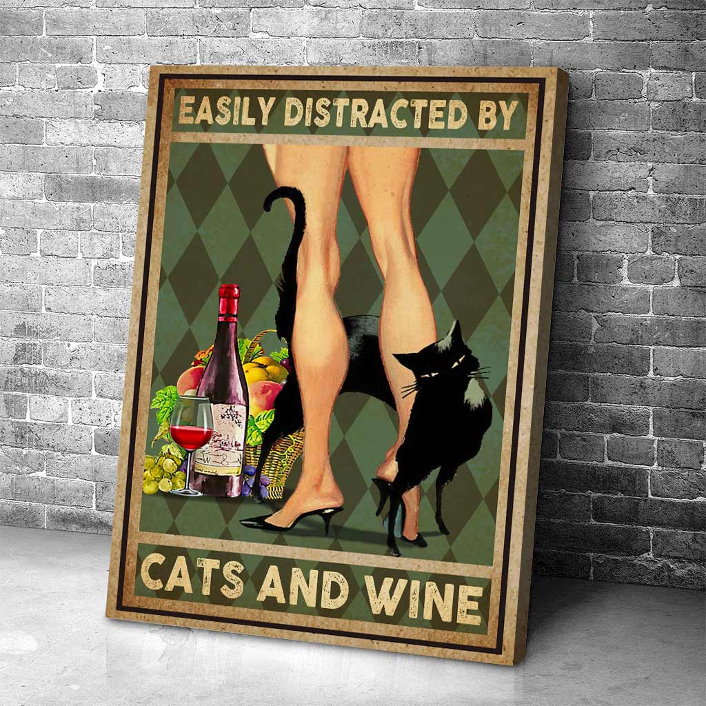 Leinwand und Poster: Leicht von Katzen ablenkbar