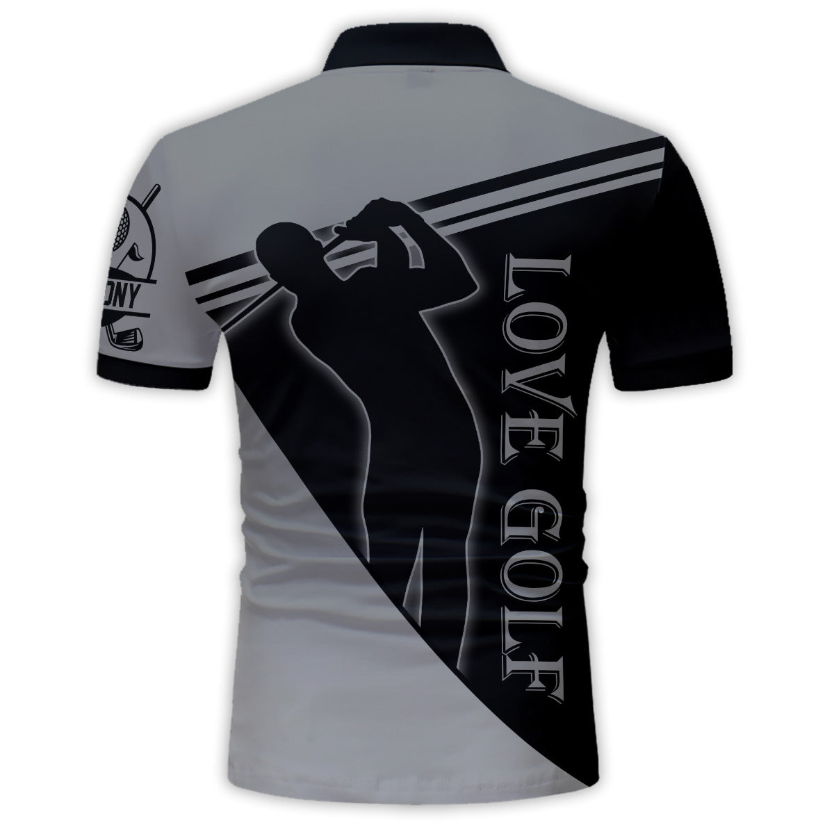 Love Golf – Personalisiertes Golf-Poloshirt