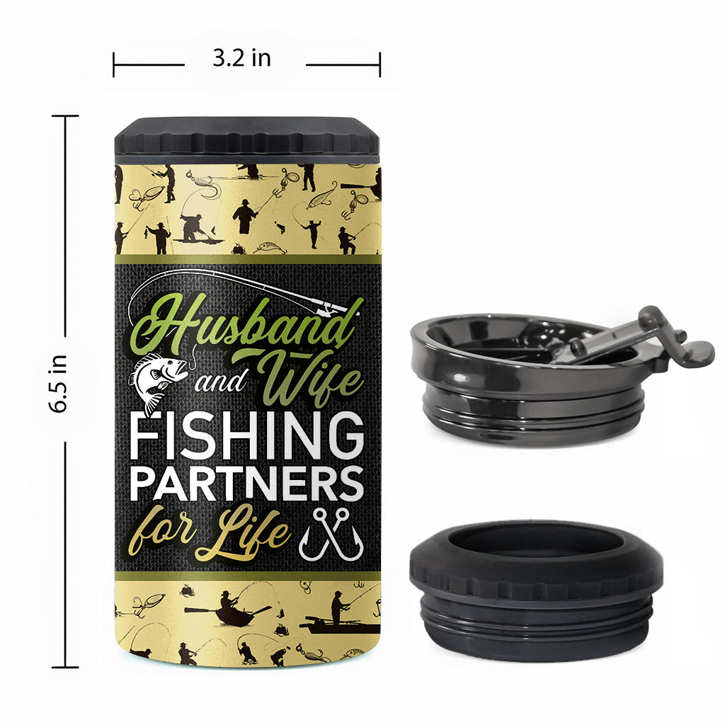 Ehemann und Ehefrau – Personalisierte Angeldosen-Kühlbox