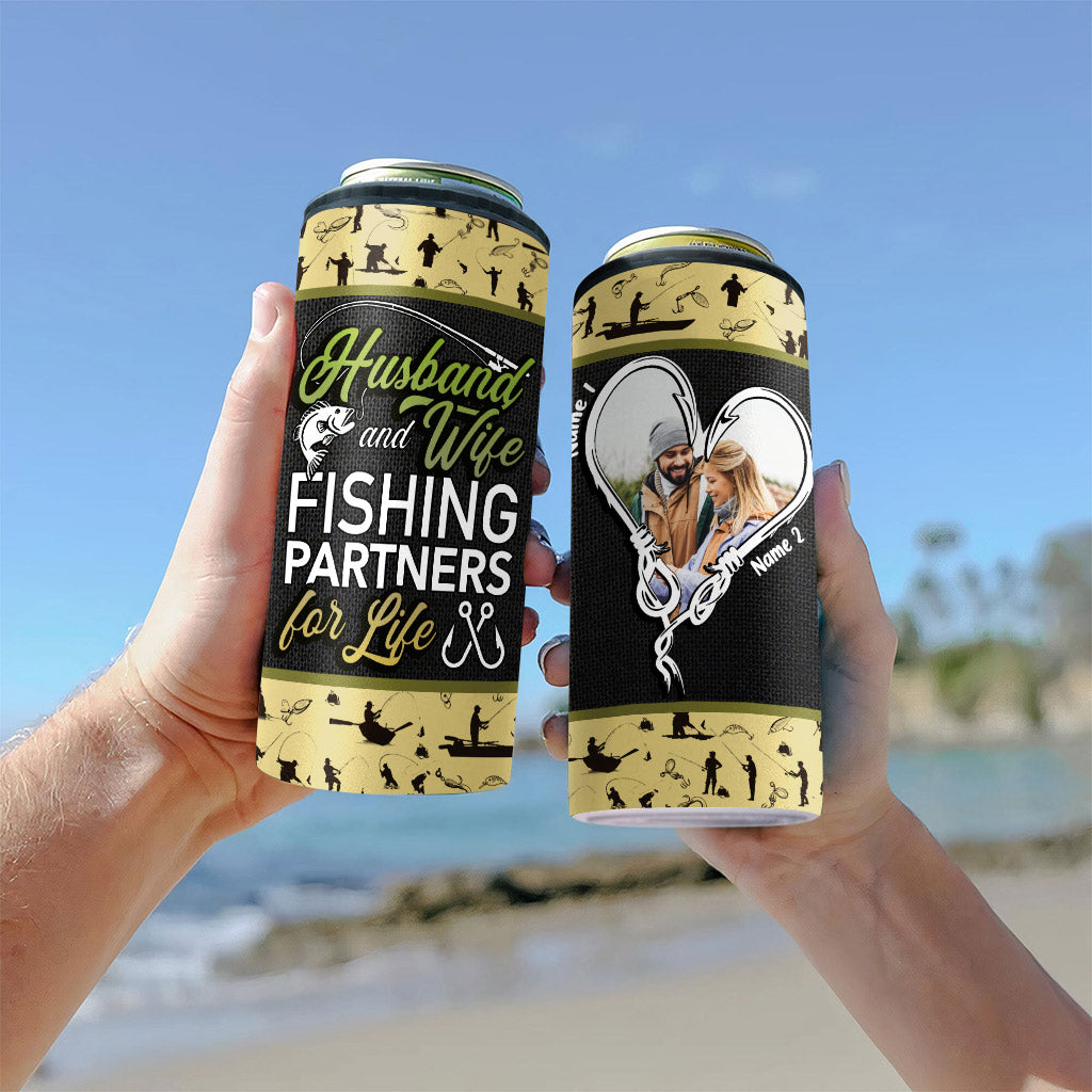 Ehemann und Ehefrau – Personalisierte Angeldosen-Kühlbox