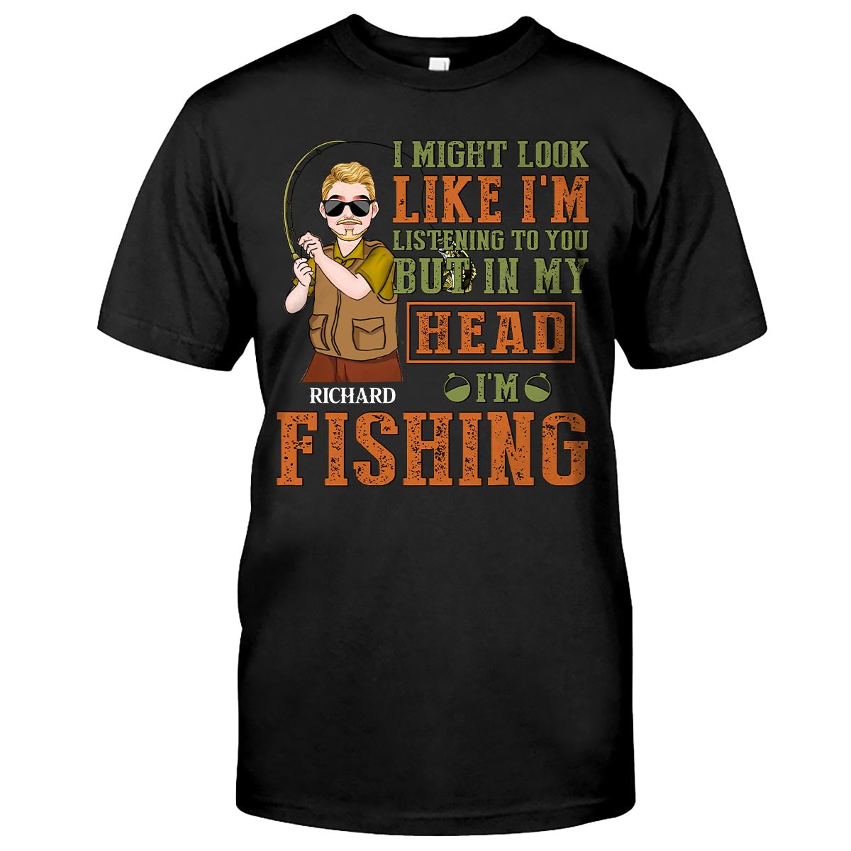 So könnte ich aussehen – Personalisiertes Angel-T-Shirt und Hoodie