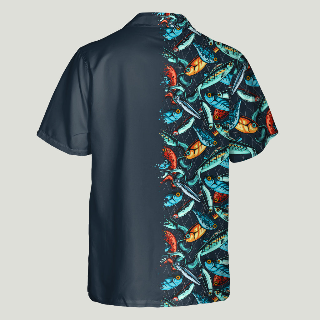 Papa-Verrückt – Angelgeschenk für Papa, Opa, ihn, Ehemann – Personalisiertes Hawaiihemd