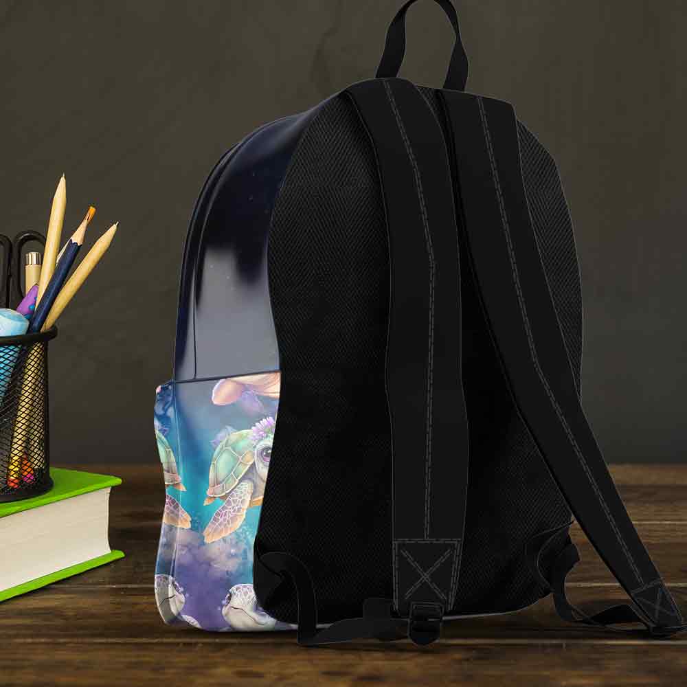 Niedliche Meeresschildkröte – personalisierter Schildkrötenrucksack