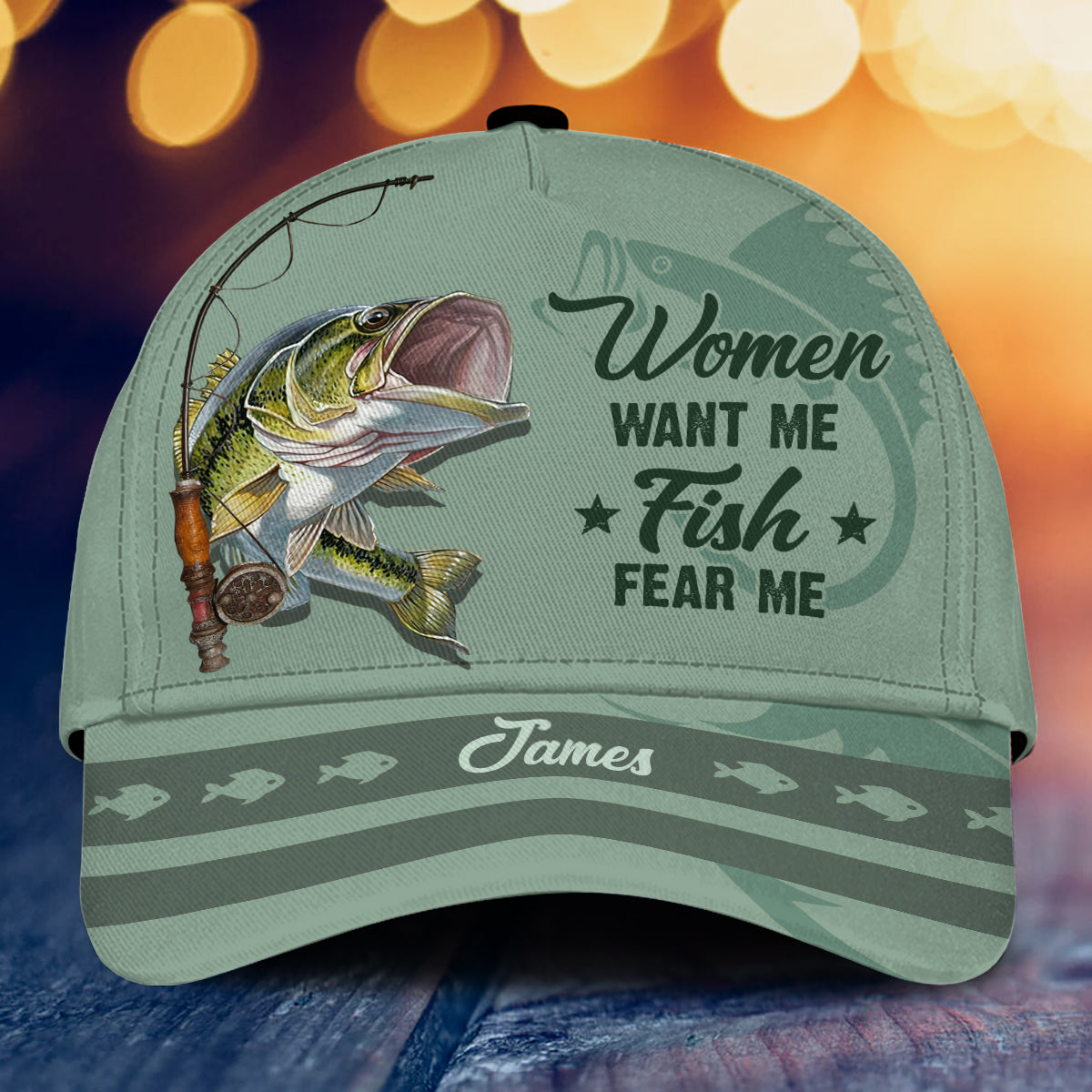 Women Want Me - Personalized Fishing Classic Cap