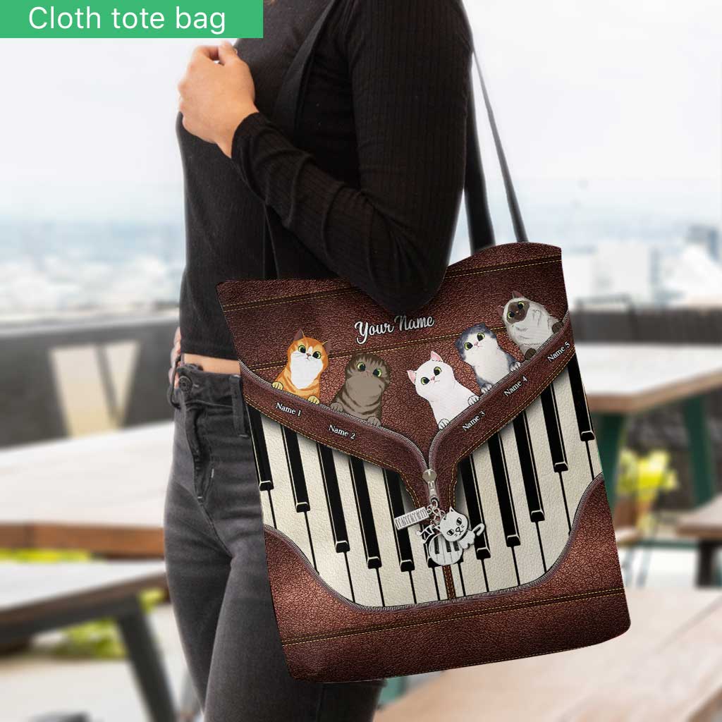 Zuhause ist, wo meine Katze ist – personalisierte Tragetasche