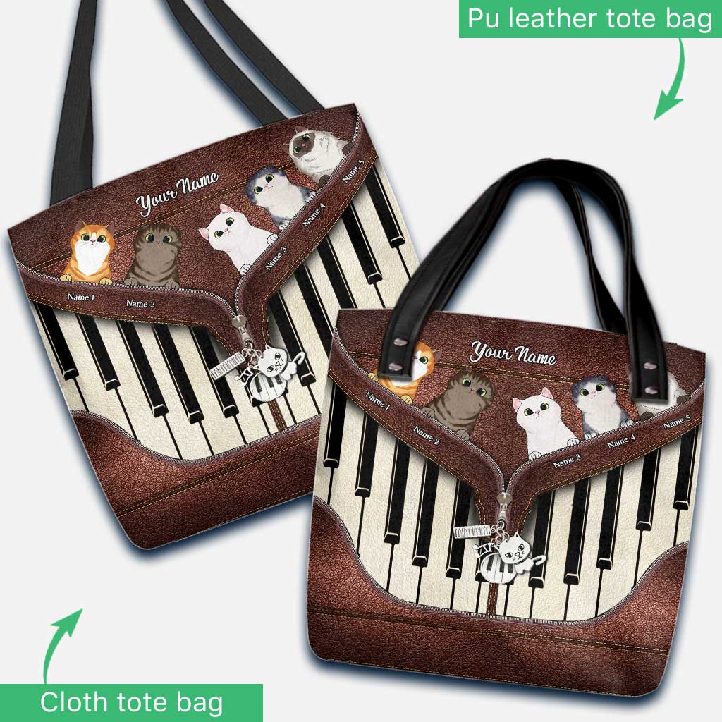 Zuhause ist, wo meine Katze ist – personalisierte Tragetasche