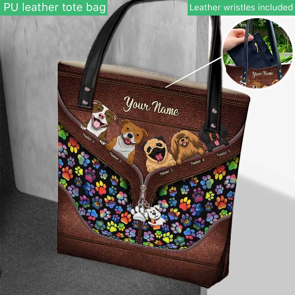 Zuhause ist, wo mein Hund ist – personalisierte Tragetasche