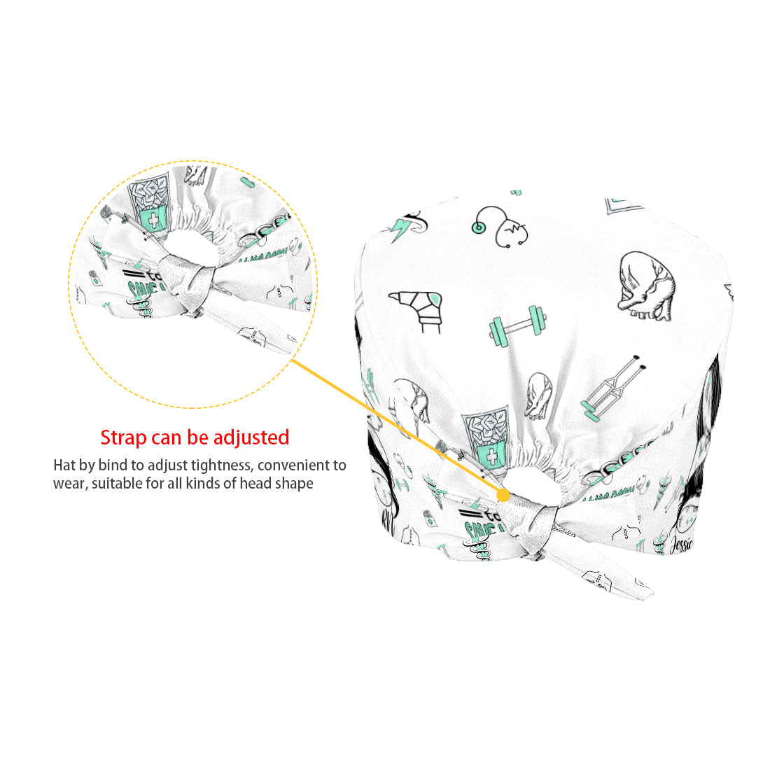 Leben retten – Personalisierte OP-Haube für Pflegekräfte