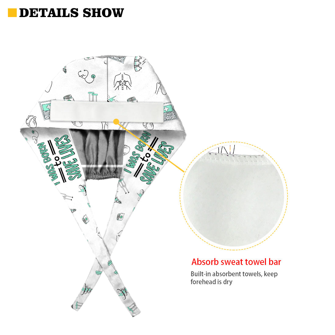 Leben retten – Personalisierte OP-Haube für Pflegekräfte