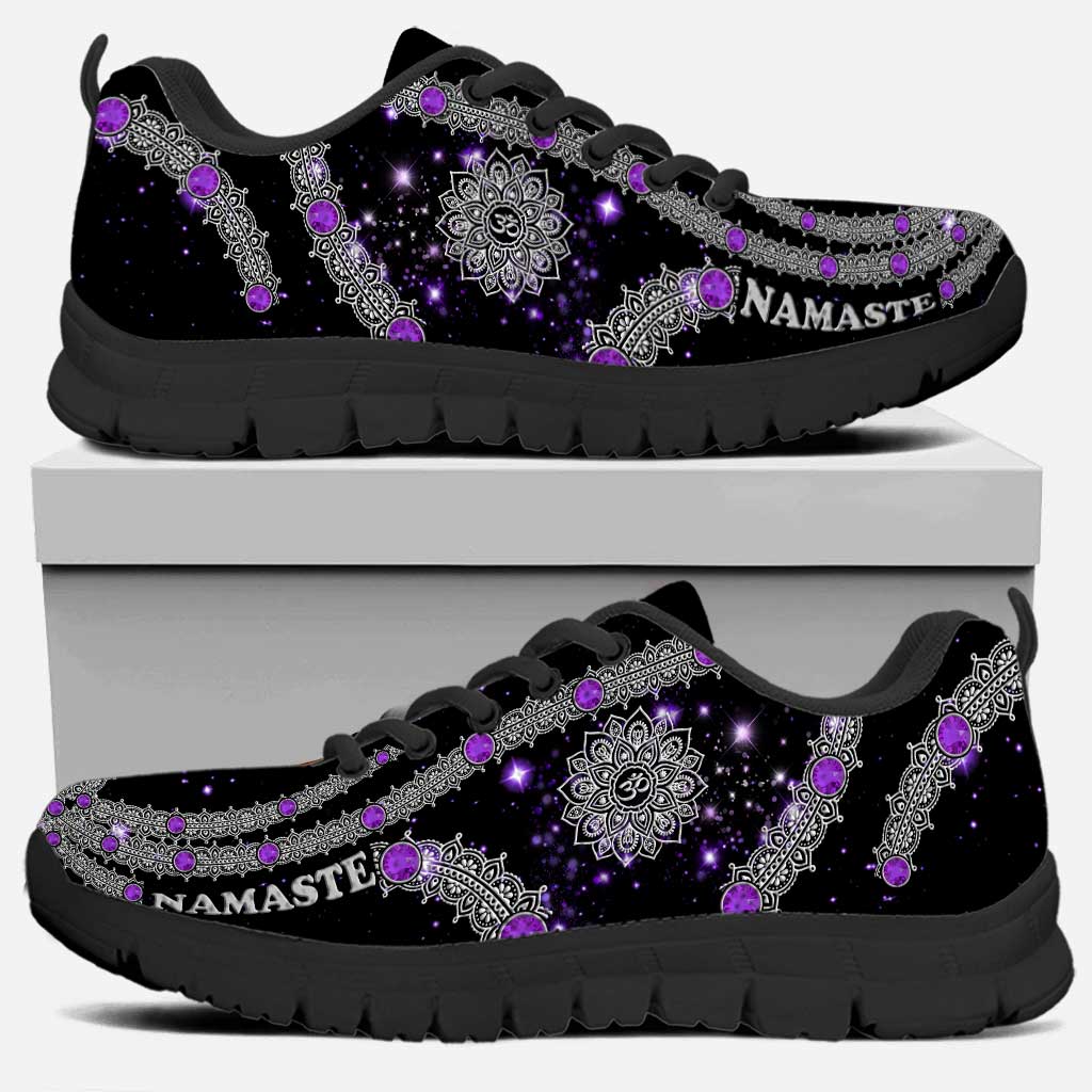 Namaste Mandala 3D-gedruckte Sneakers