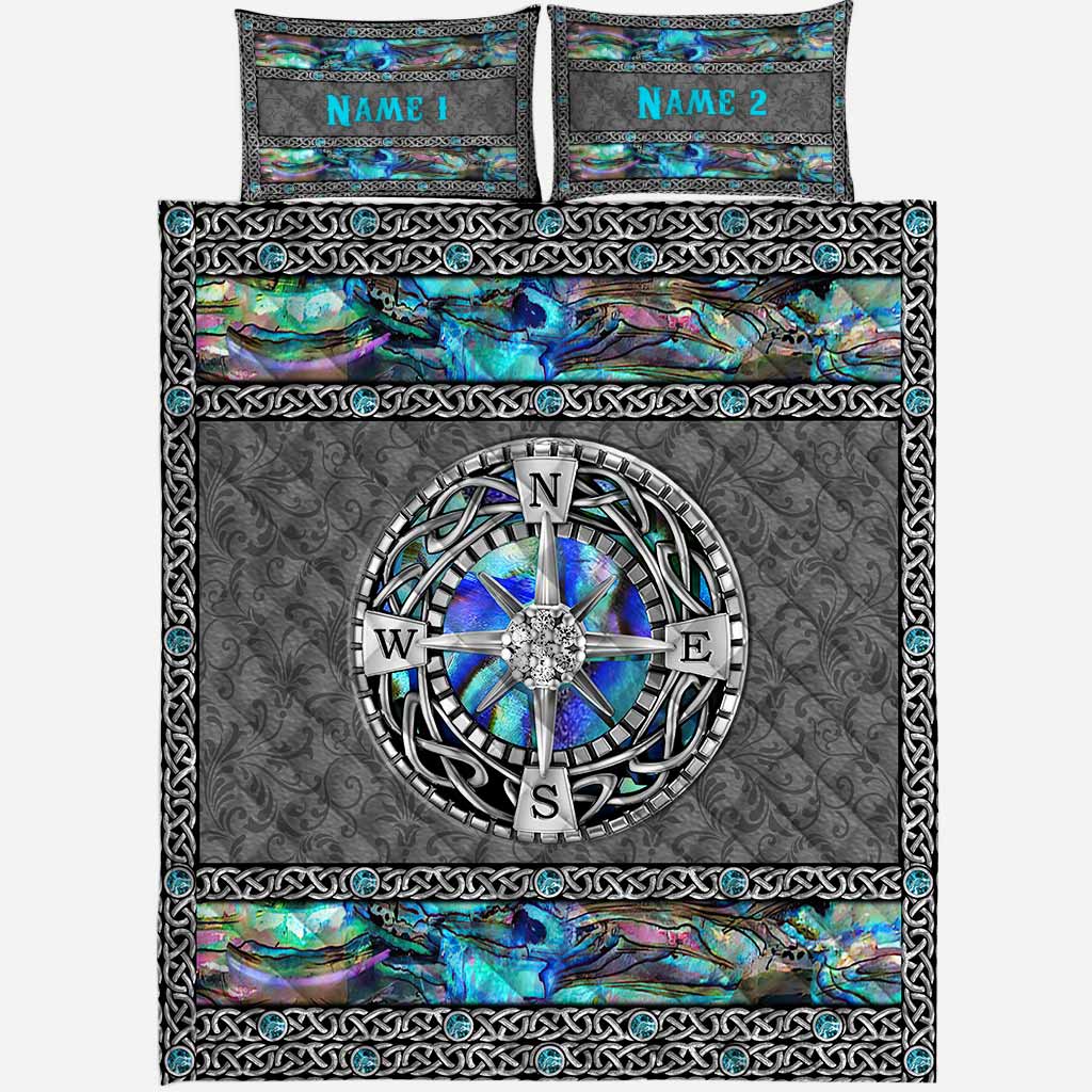 Ich liebe Wandern – Personalisiertes Wander-Quilt-Set