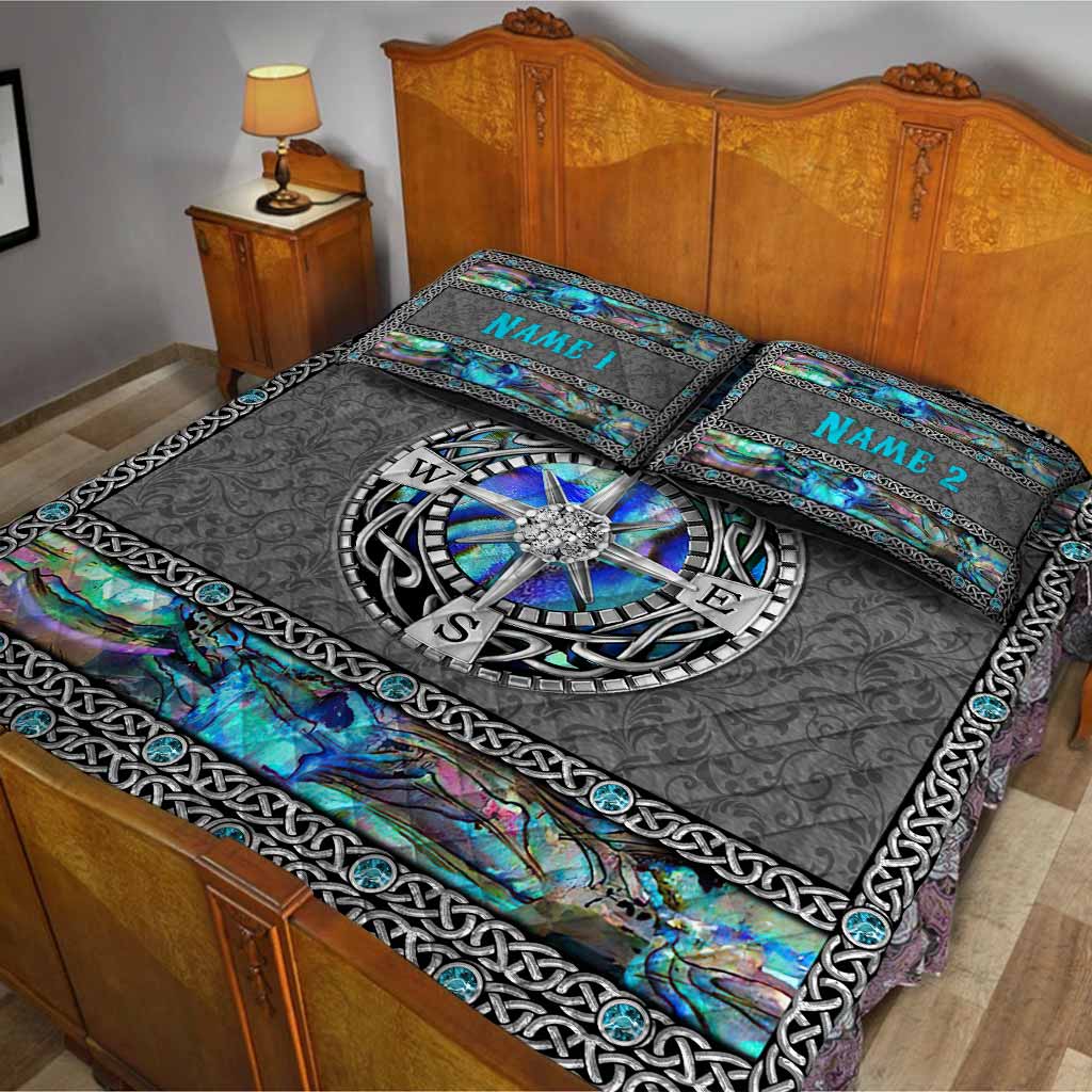 Ich liebe Wandern – Personalisiertes Wander-Quilt-Set