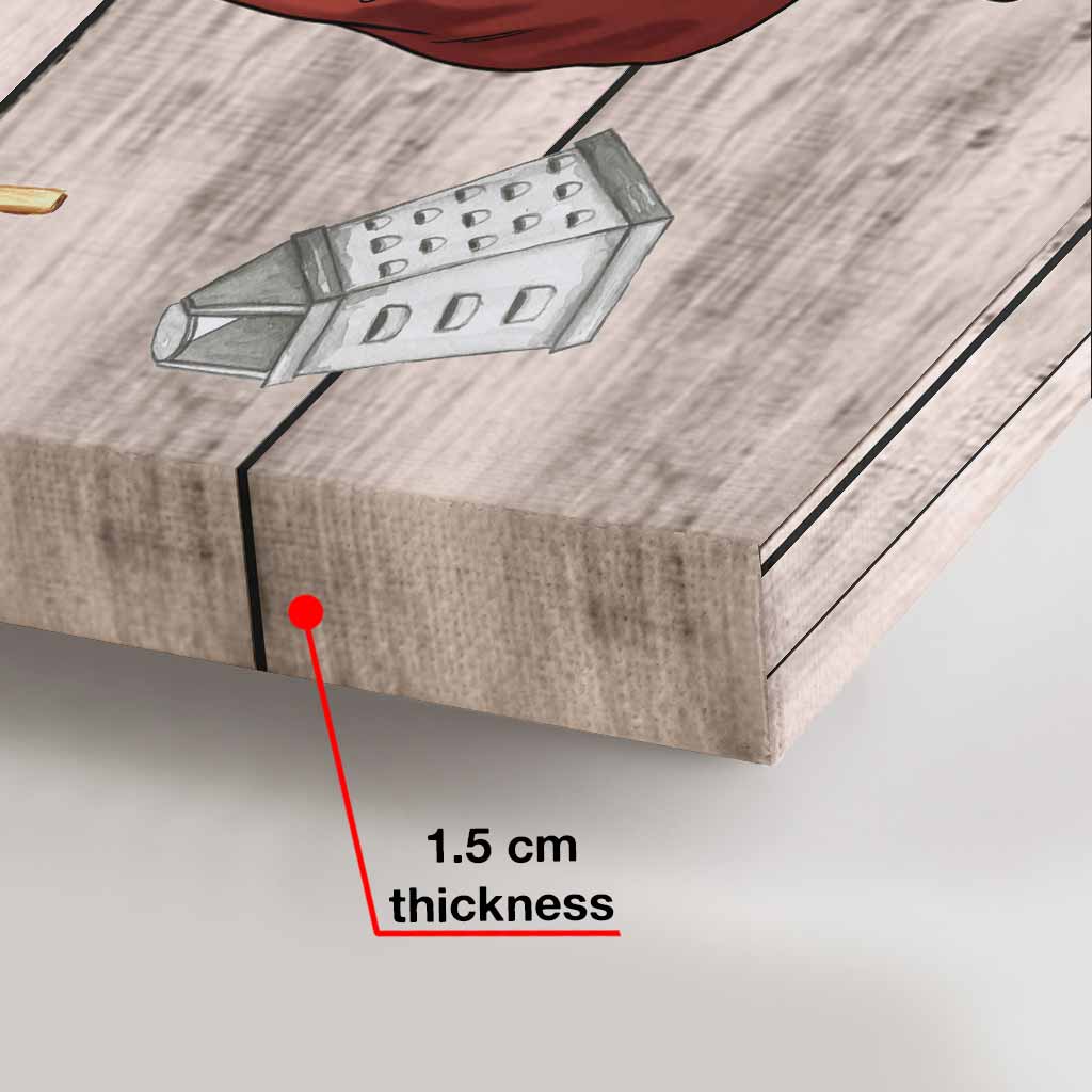 Mamas Küchenregeln – Personalisiertes Mutterposter
