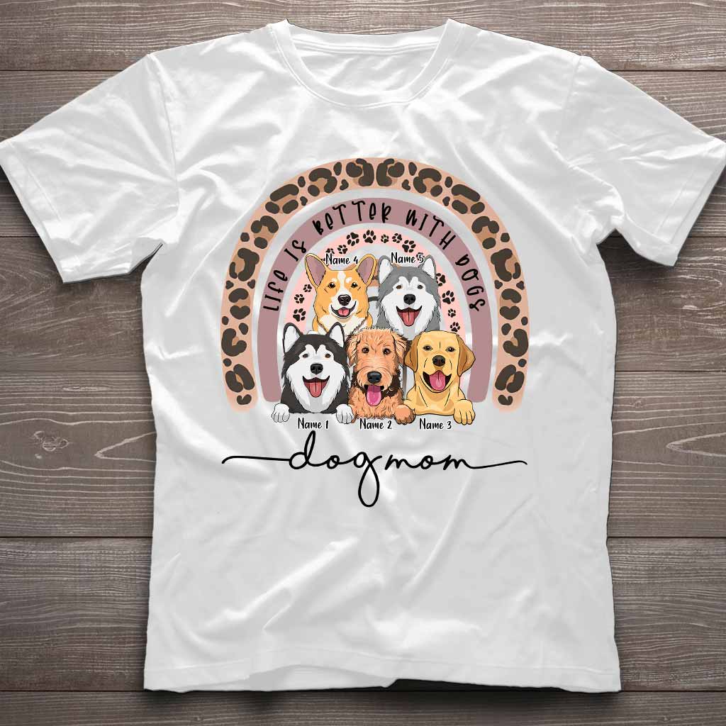 Hundemama – Personalisiertes Hunde-T-Shirt und Hoodie