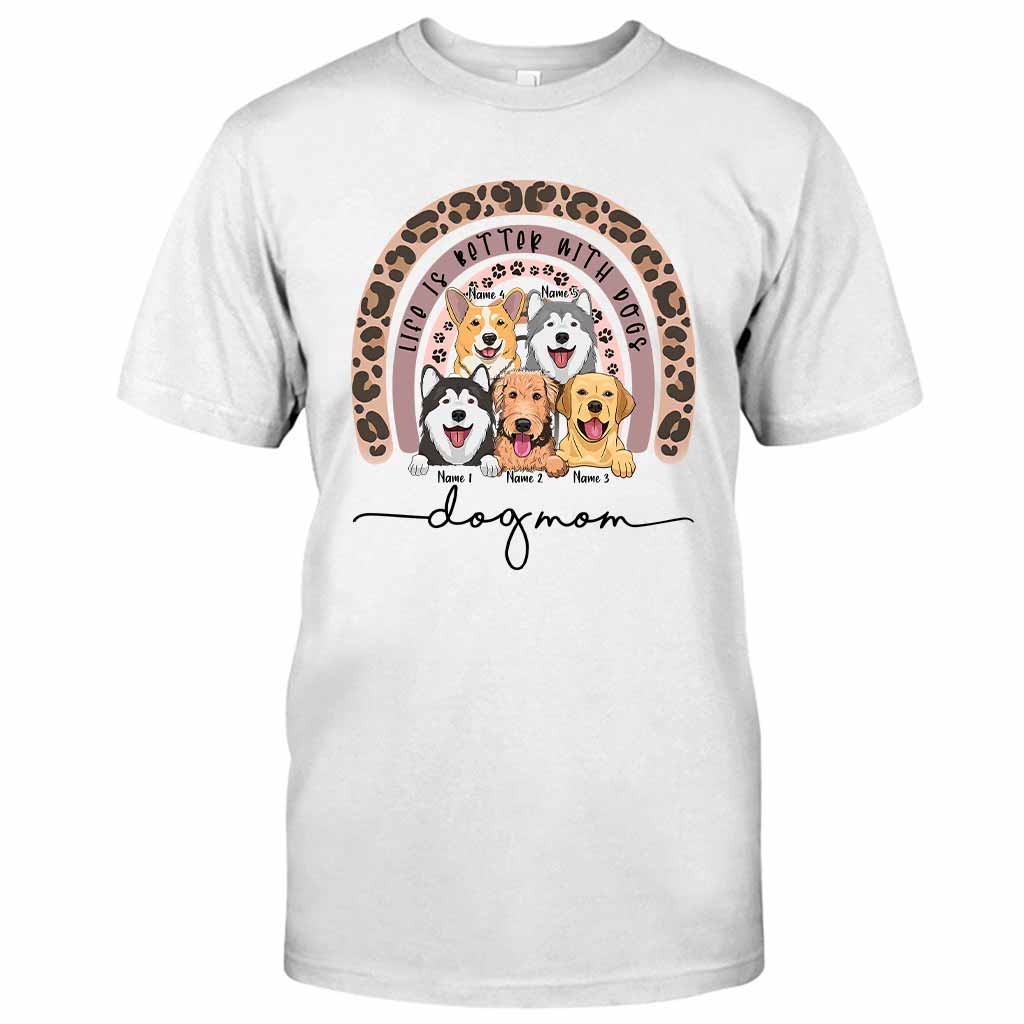 Hundemama – Personalisiertes Hunde-T-Shirt und Hoodie