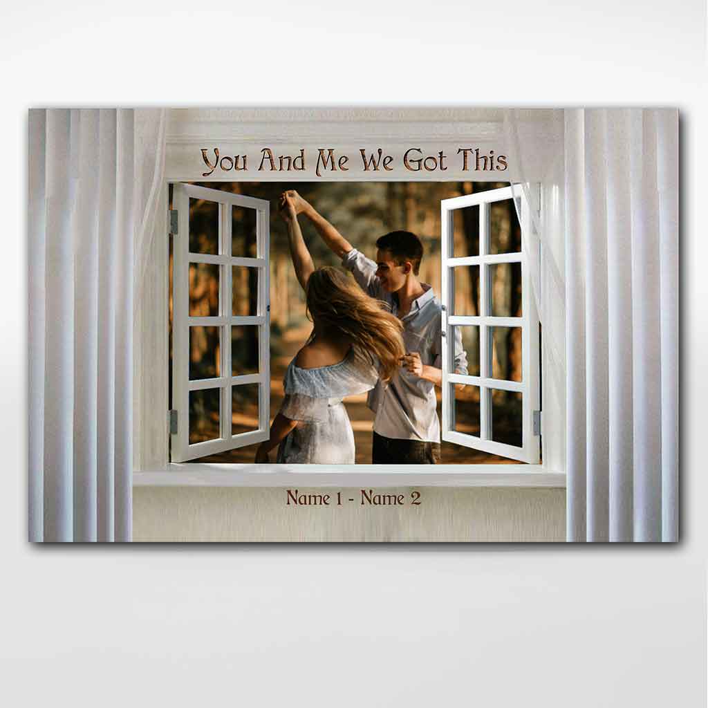 Wir haben für immer – Personalisiertes Pärchenposter