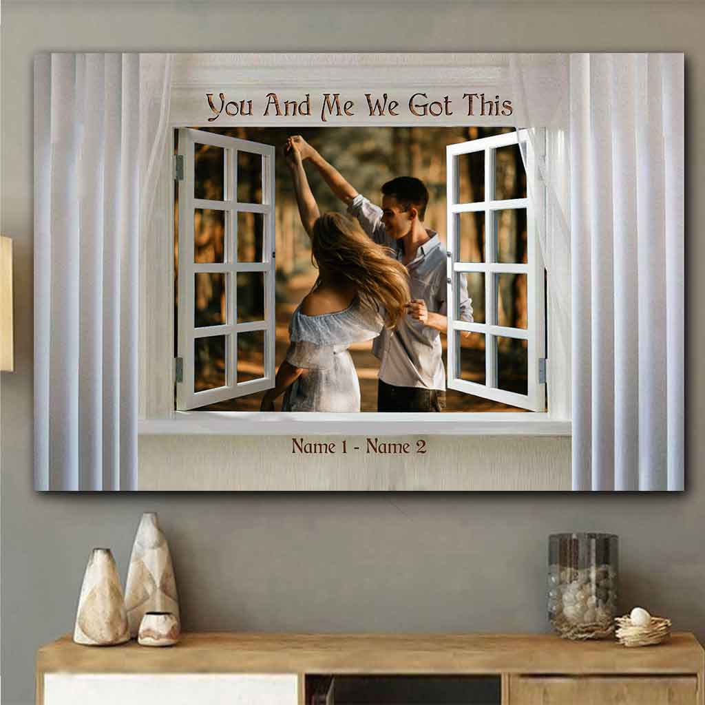 Wir haben für immer – Personalisiertes Pärchenposter