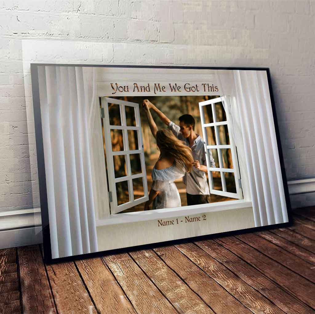 Wir haben für immer – Personalisiertes Pärchenposter