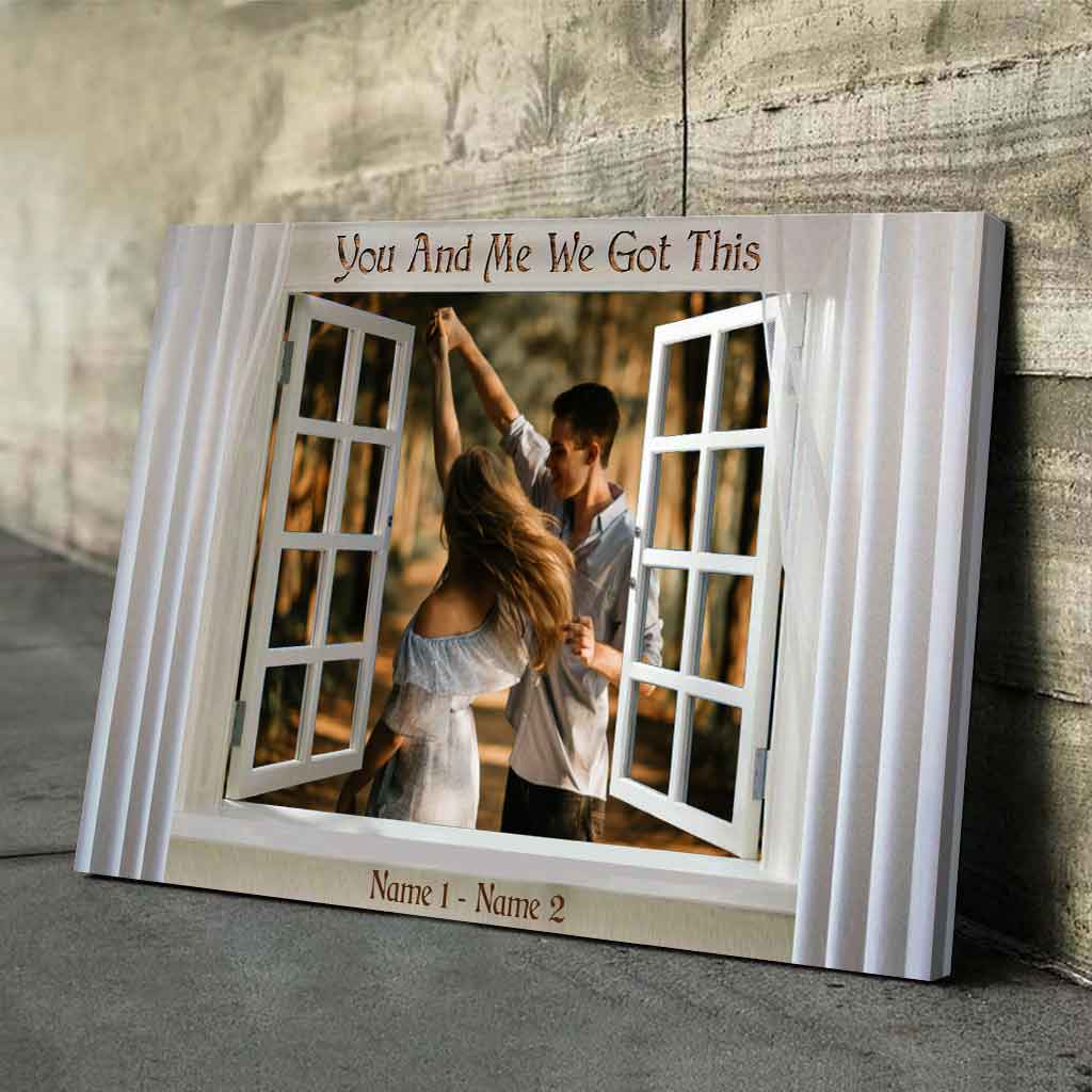 Wir haben für immer – Personalisiertes Pärchenposter