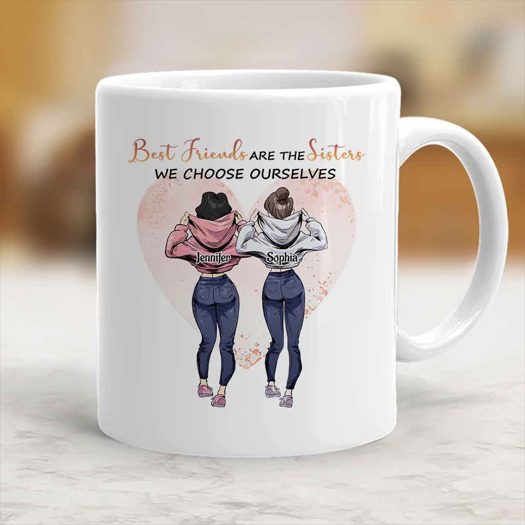 Beste Freundinnen - Personalisierte Tasse für die beste Freundin