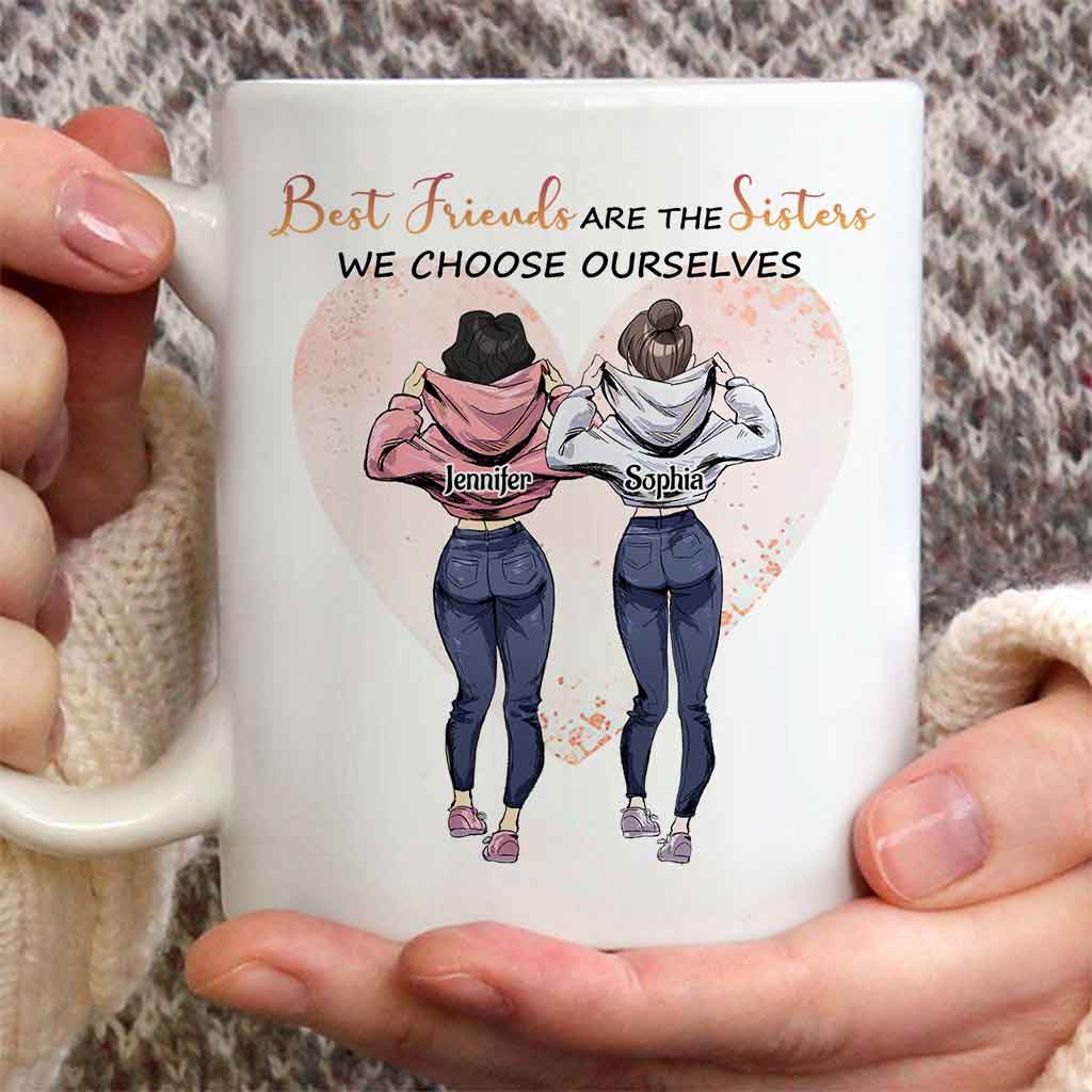 Beste Freundinnen - Personalisierte Tasse für die beste Freundin