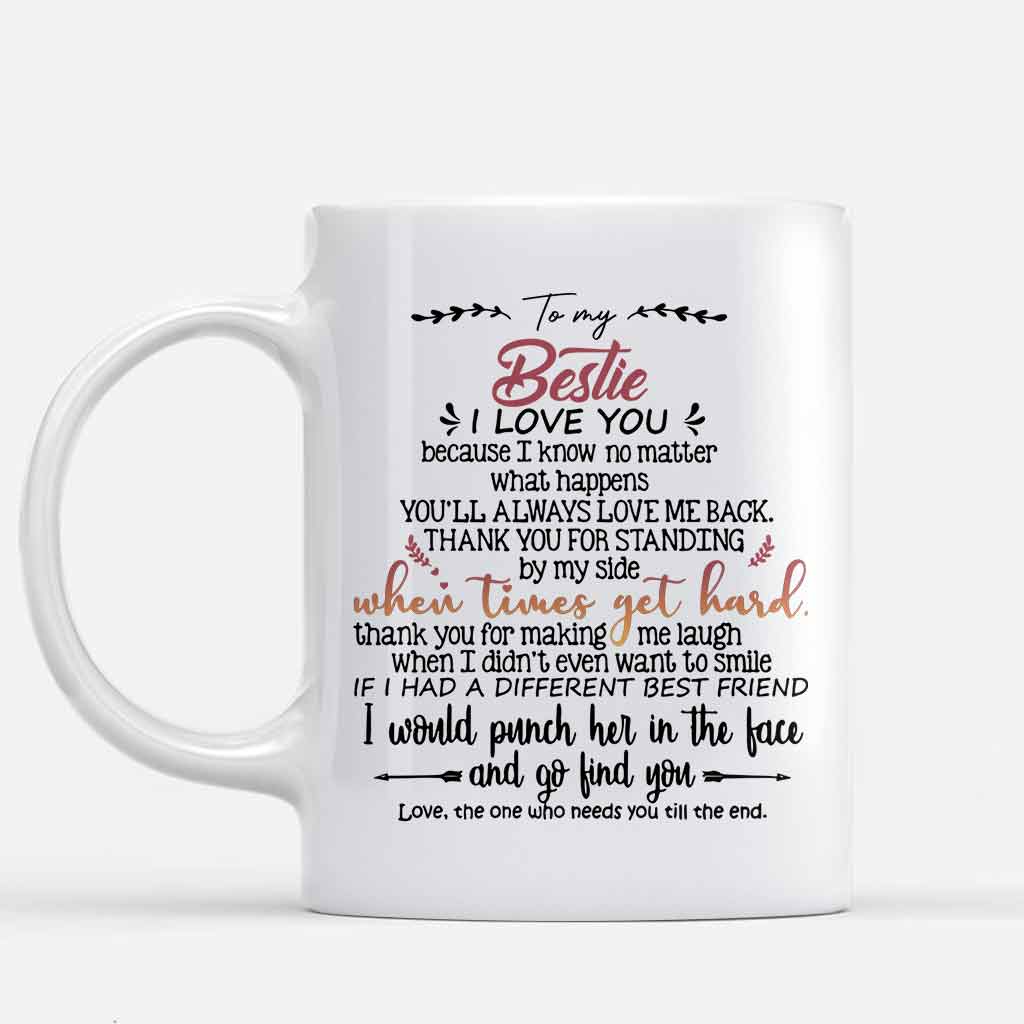Beste Freundinnen - Personalisierte Tasse für die beste Freundin