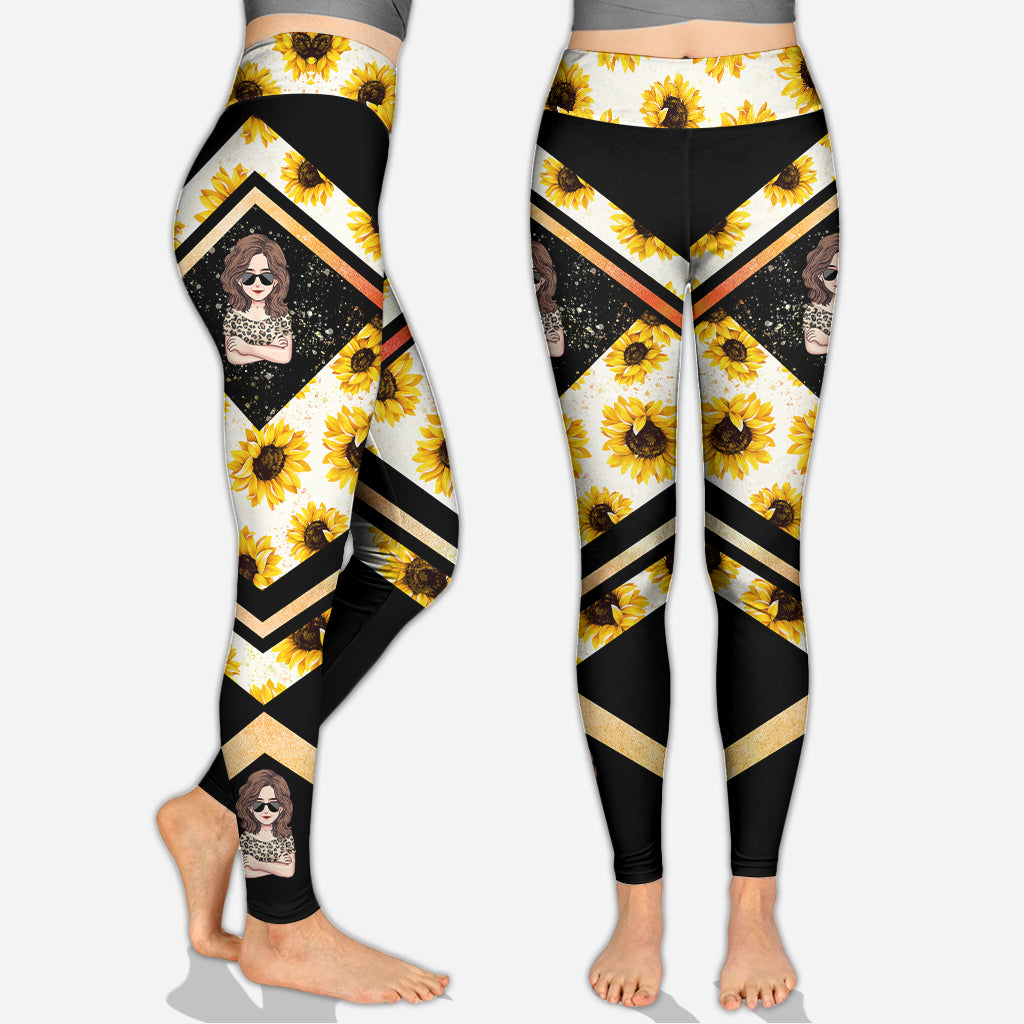 Sonnenschein trifft auf einen kleinen Hurrikan – Personalisierter Muttertags-Hoodie und Leggings