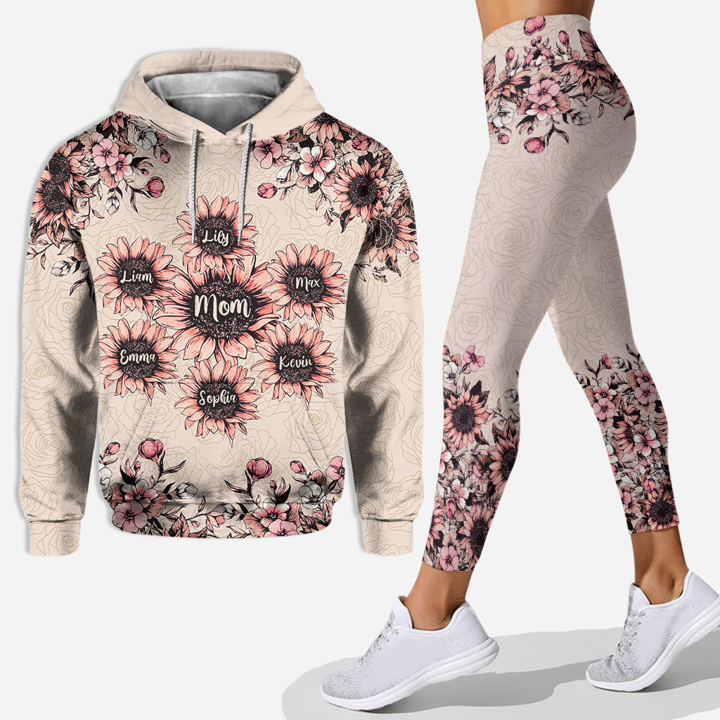 Beste Mama aller Zeiten – Personalisierter Muttertags-Hoodie und Leggings