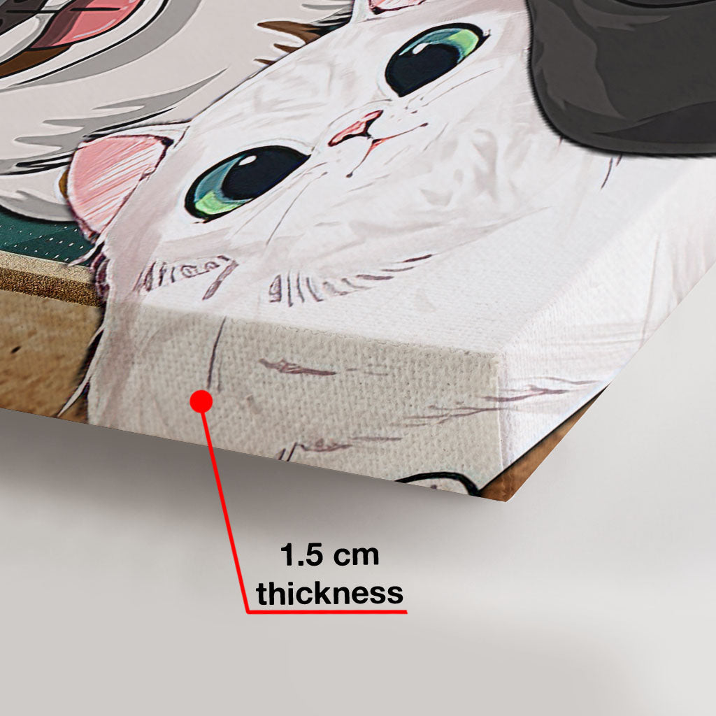 Hallo süße Wangen – Personalisierte Hundeleinwand und Poster