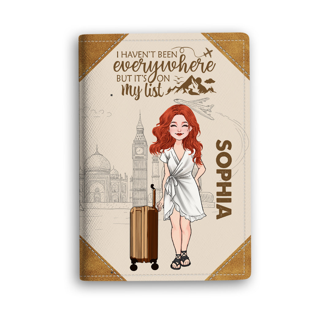 I Haven't Been Everywhere - Personalized Travelling Passport Holder