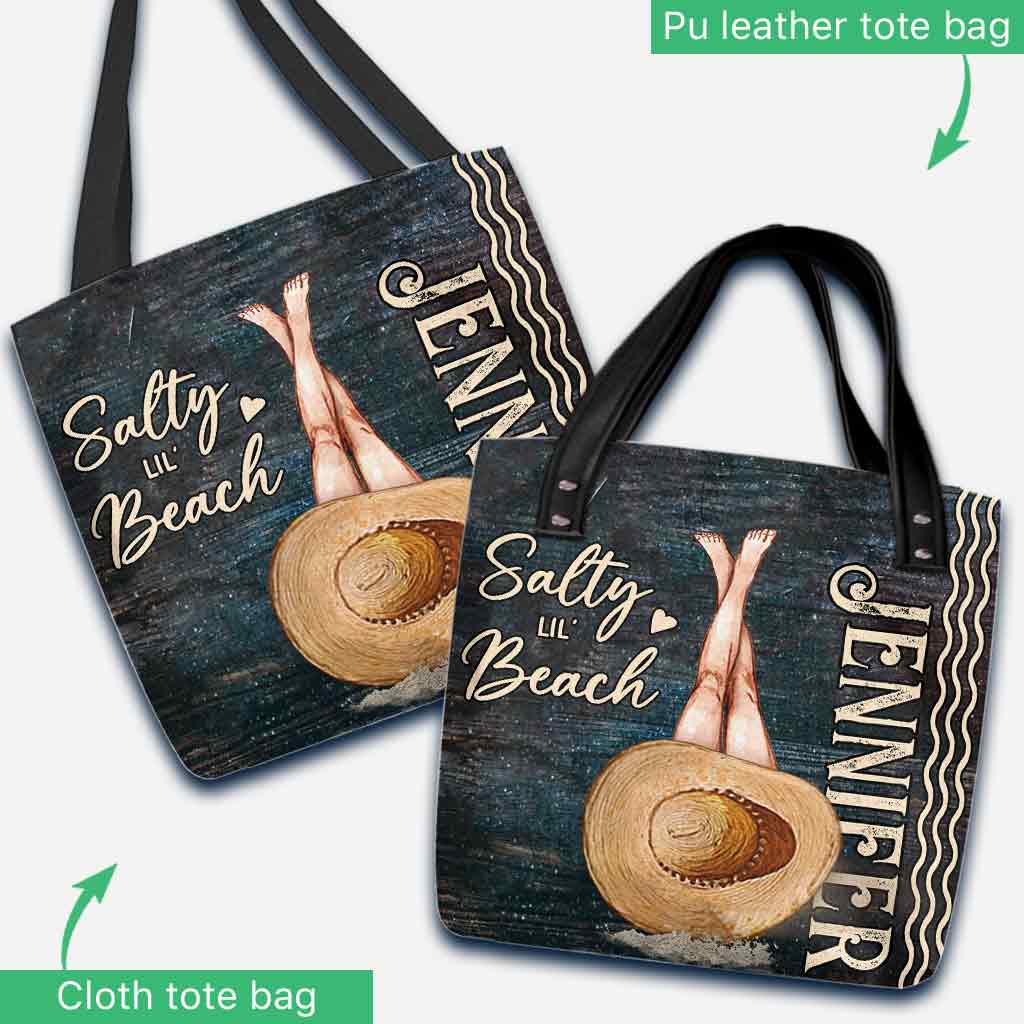 Salty Lil' Beach – Personalisierte Tragetasche für Meeresliebhaber