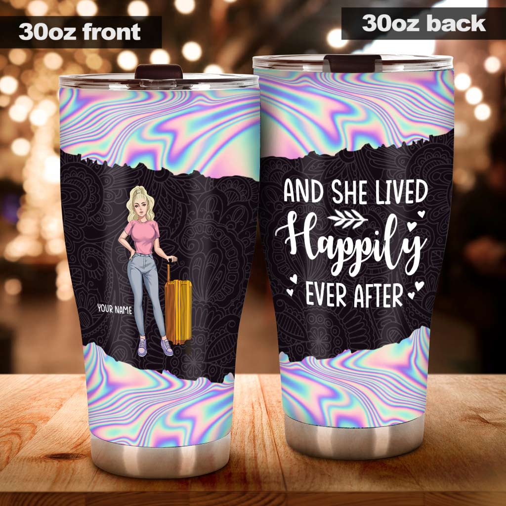 Travelling - Personalized Tumbler