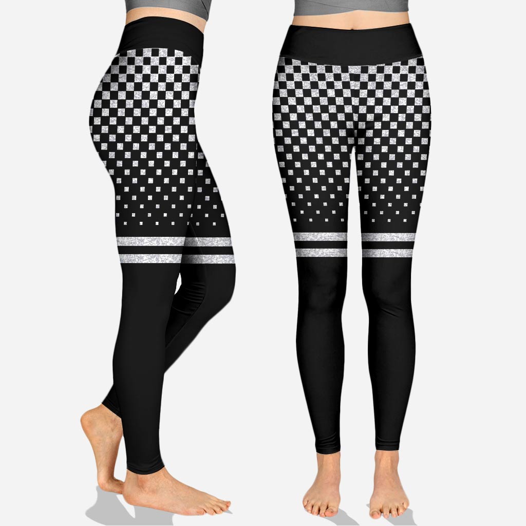 Ich bin eine Rennfahrer-Ehefrau – Tanktop und Leggings von Racing Hollow