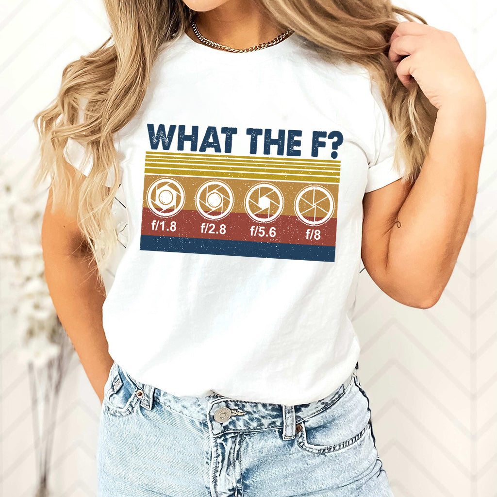 What The F Photography T-Shirt und Hoodie